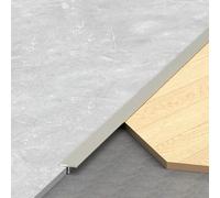 3 Pièces * 90 Cm Bande De Transition Pour Sol En Profilé En T En Alliage D'aluminium, Pour Raccorder Les Lames De Parquet Stratifié Et Les Dalles De Sol(Gun Gray,10mmx90cm)