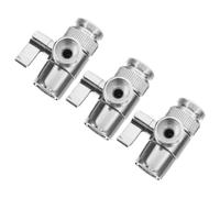 3 Pièces Adaptateur de Dérivation de Robinet à Trois Voies ABS | Contrôle Précis du Débit, Répartition de L’eau, Installation Simple, Cuisine et Modifications DIY