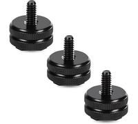 3 Pièces Adaptateur Griffe Camera, Daptateur Hot Shoe, Vis D'Adaptation, Filetage 1/4"", Vis De Trépied 1/4"", Pour Microphone, Flashs, Moniteur, Appareils Photo, Caméscopes[Gopro2930]