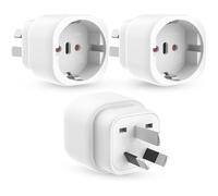 3 Pièces Adaptateur Prise Australie, Adaptateur Australie, Adaptateur de Prise Europe vers Australie/Nouvelle-Zélande
