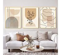 3 pièces affiches haut de gamme, images modernes, images murales, décoration murale bohème pour salon, chambre à coucher, Sans cadre