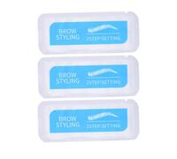 3 Pièces Agent Liftant pour Sourcils Bleu, Poudre, Semi-permanent
