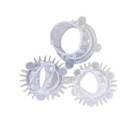3 Pièces Anneau De Pénis Masculin Transparent En Silicone Souple Avec Anneau De Retard De Granules De Stimulation Du Point G D'épine Anneau De Pénis Réutilisable Prolongateur Depénis
