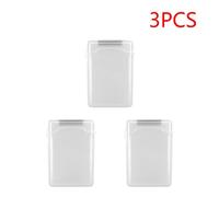 3 pièces anti-poussière 3.5 pouces IDE SATA HDD Caddy boîtier en plastique disque dur antichoc HDD multicolore HDD boîtier de boîtier-Blanc 3PCS