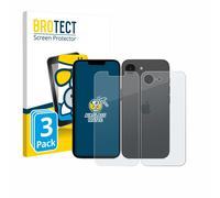 3 Pièces Anti Reflet Protection Ecran Verre pour Apple iPhone 17e