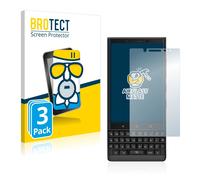 3 Pièces Anti Reflet Protection Ecran Verre pour BlackBerry Key2 Film