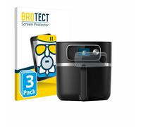 3 Pièces Anti Reflet Protection Ecran Verre pour Philips Airfryer HD9880/90