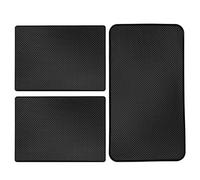 3 Pièces Antidérapantes Tableau de Bord Intérieur PU Magie Tapis de Voiture, Tapis Antidérapant Voiture Tableau de Bord de 2 Tailles Auto-Adhésif, pour Téléphone Clé Pièces de Monnaie Lunettes