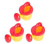 3 Pièces Aquatique Jouets pour Tout-Petits pour l'heure du Bain de Bain- pulvérisé arrosoir pour Enfants Mini arrosoir Bouilloire PP Jaune