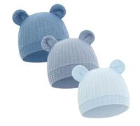 3 Pièces Automne Hiver Bébé Chapeau Nouveau-nés Pépinière Hôpital Chapeau Respirant Bébé Casquettes Infantile Casquette