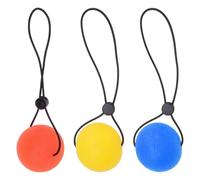 3 Pièces Balle de Musculation Main en Silicone, Exercice | Rééducation des Doigts et Paume, Soulage Raideur, Circulation, Tension, pour Bureau et Athlètes