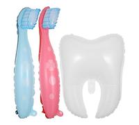 3 Pièces Ballon Brosse à Dents Extra Large en PE