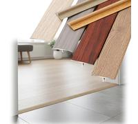 3 Pièces Bande De Transition De Sol En Aluminium, 15/20/33mm W Barre De Seuil Adhesive En T, 90cm L Profilé De Transition Pour Seuils De Porte Et Sols De Raccordement(Export Ash,20mm/0.78in)