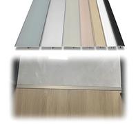 3 Pièces Barre de Seuil de Porte, Barre Décorative en T, L 90cm Profil de Transition en Aluminium pour Relier Les Joints de Sol et Les Transitions de Carrelage(Rose Gold,4cm/1.57in)