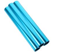 3 Pièces Bâton de Relais de Compétition 3,8cm | Bords Lisses, Surface Soignée, Échanges Plus Sûrs, Usage Extérieur, Équipes Adultes et Jeunes