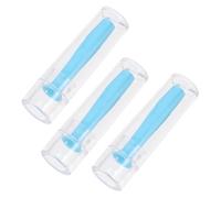 3 Pièces Bâton Ventouse en Silicone pour Pose et Retrait | Embout à Succion, Surface Antidérapante, Manipulation Aisée sans Toucher les Yeux, Pratique en Voyage ou Salle de Bain