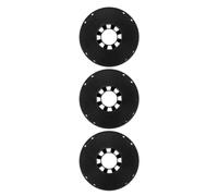 3 Pièces Bobine en Plastique PC Noire, Rangement Rapide et Léger | Gestion des Fils, Design à Rouleaux Lisses, Usage Garage et Atelier, Transport Simple