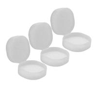 3 Pièces Boîte de Rangement Carrée Plastique Transparente Compacte | Économise de L'espace, Empêche les Dérapages et Désordres, pour Voyage et Usage Quotidien