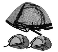 3 Pièces Bonnet de Perruque de Caps Filet Noir Accessoire Pratique et Confortable pour Perruques