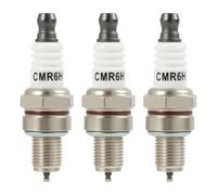 3 Pièces Bougies d’Allumage CMR6H pour pour Stihl MS171 MS181 MS211 MS192C MS193T MS201T MS201TC MS201 MS201C MS251, Bougie pour NGK 3365, Bougie pour Tondeuse à Gazon, Tronçonneuse, Débroussailleuse