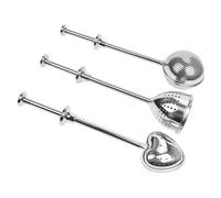 3 Pièces Boule a The Infuseur, Cuillere a The, Boules à Thé En Acier Inoxydable,Pinces à Thé,Passoire à Thé, Infuseur De Thé Pour Le Thé En Vrac, Rose, Café, Épices