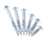 3 pièces, boulons d'expansion M4 Kit d'ancrage métallique for mur creux plaque de plâtre cheville de cavité for cloisons sèches for vis d'expansion de plafond(M4*21)