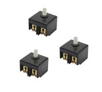 3 pièces Bouton poussoir interrupteur meuleuse | GWS6 100 polisseuse remplacement kit