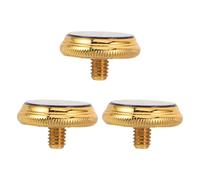 3 Pièces Boutons de e Trompette en Métal, et Pierre Bleue | Installation Facile, Pièces de Rechange pour Trompette, Ajustement, pour Scène et Pratique Quotidienne