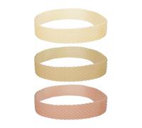 3 Pièces Bride De Perruque En Silicone, Douce Et Confortable, Bandeau Élastique Antidérapant, Accessoires De Cheveux Créatifs, Universels Pour Hommes Et Femmes Et Décoration De Coiffure Fixe.