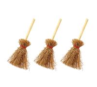 3 Pièces Broche D'halloween Épingle à Balai de Sorcière en Bois | Halloween, Accessoires de Déguisement, Accessoires au Crochet Insolites, Soirées et Mariages