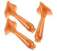 3 Pièces Brosse de Massage du Cuir Chevelu, Outil Léger | Usage Maison ou Salon de Beauté, pour Adultes et Garçon Fille, Design Manuel, Cible les Muscles