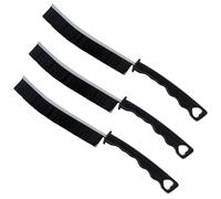 3 Pièces Brosse de Nettoyage des Interstices,Brosse de Fine et Longue Nettoyage de Crevasses à Poils Durs,Brosse à Joint de Carrelage pour Groove Gap et Saleté dans Salle de Bain et Cuisine