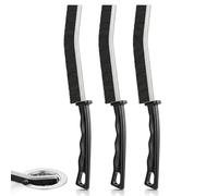 3 Pièces Brosse De Nettoyage des Interstices, Brosse Nettoyage Salle De Bain Joint Carrelag, Brosse À Joint, À Poils Durs pour Carrelage, Rainure Fenetre, Salle De Bain, Toilettes, Cuisine