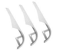 3 Pièces Cache-chaîne de Vélo Demi-couverture 7 Formes, Métal | Protège-chaîne, Anti-déraillement et Protection du Pignon, pour Vélos de Route et Usage Tout-terrain