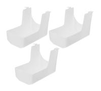 3 Pièces Cache-lumière de Hotte Aspirante, Style Moderne | Protection de L’ampoule, Surface Lisse et Non Poreuse, Essuyage Facile, Cuisine et Rénovation