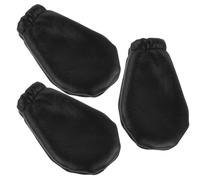 3 Pièces Cache-pédale de Piano Imperméable Noir, Tissu Technique | Protection Étanche, Bande Élastique Ajustée, Réduit L’usure, pour Salles de Musique et Concerts