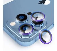 [3 Pièces Caméra Protecteur Compatible Avec Iphone 14 Pro/14 Pro Max, Protection L'objectif Alliage D'aluminium Ultra Hd Caméra Protection, Sans Bulle, Pour Iphone 14 Pro/14 Pro Max - Couleur