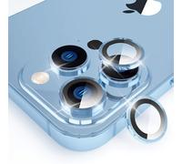 [3 Pièces Caméra Protecteur Compatible Avec Iphone 14 Pro/14 Pro Max, Protection L'objectif Alliage D'aluminium Ultra Hd Caméra Protection, Sans Bulle, Pour Iphone 14 Pro/14 Pro Max - Bleu