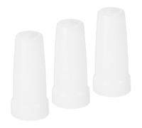 3 Pièces Capuchon Diffuseur pour Lampe Torche, Plastique Blanc | Compatibilité, Répartition Homogène du Faisceau, Accessoire de Camping, Randonnée et Confort Visuel