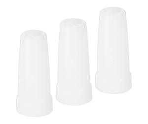 3 Pièces Capuchon Diffuseur pour Lampe Torche, Plastique Blanc | Compatibilité, Répartition Homogène du Faisceau, Accessoire de Camping, Randonnée et Confort Visuel