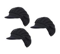 3 Pièces Casquette de Travail Anti-Poussière de Cuisson, Chapeaux de Chef pour Cuisine, Chapeau de Travail D'atelier, pour Les Travailleurs Chapeau Filet Service de Coiffure de Restaurant