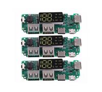 3 Pièces Chargeur de Batterie au Lithium LED Double USB 5V 2.4A Type-C USB Mobile Power Bank 18650 Module de Charge Circuit