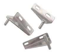 3 Pièces Charnière de Congélateur, Roue 28mm, Gauche | Pièce de Rechange Robuste, Roulement Intégré, Ouverture Fluide, pour Portes de Réfrigérateur et Congélateurs