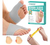 3 pièces Chaussettes Valgus, élastique Et Doux Écarteur D’Orteil Valgus, Universelle Orthèses HalluxValgus, Toe Protection Chaussettes, Pour Hommes & Femmes(Gris)