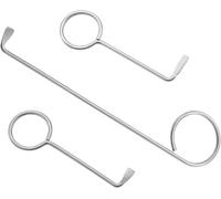 3 Pièces Clef Passe Partout Set, Clés à Serrure Professionnelles Universelles, Clés à Barbe, Professionnelles Universelles, pour Ouvre à Barbe Serrure Porte Chambre