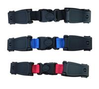 3 Pièces Clip Sécurité Siège Voiture, Attache Ceinture Siège Auto, Boucle Protection Siège Auto Empêche l'Enfant de Sortir les Bras du Harnais, Clip Sangle Enfant Auto (Noir+Rouge+Bleu)