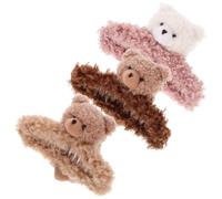 3 Pièces Clips à Ours Accessoires Mignons pour Filles Adolescentes pour Événements Spéciaux