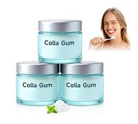 3 Pièces Collagene Poudre Dentaire, Poudre De Renforcement Du Sourire, Poudre Dentaire Au Collagène Action Anti-Taches et Haleine Fraîche Poudres Dentaires Pour Les Dents,Protectrice Pour Les Gencives