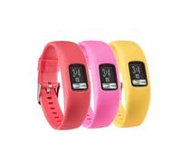 3 pièces compatibles avec les bracelets Garmin vivosmart 4 pour femmes et hommes,Bracelet de rechange réglable en silicone pour montre connectée Garmin Smart 4/Vivosmart 4
