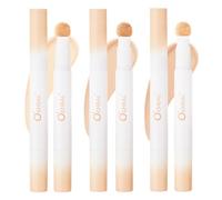 3 Pièces Concealer,Correcteur Maquillage,Résistant À L'eau Correcteur Cernes,Trois Couleurs,Haut Pouvoir Couvrant Pour Masquer Les Cernes,Les Rougeurs Et Les Imperfections Cutanées